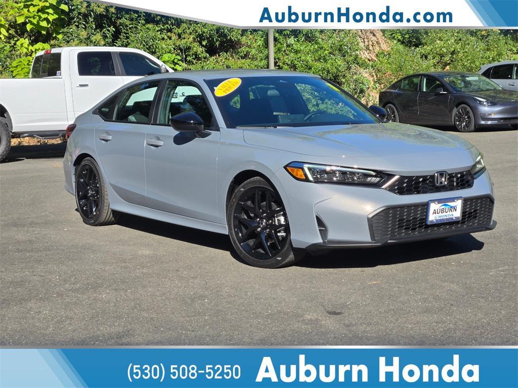 new 2026 Honda Civic car, priced at $27,245