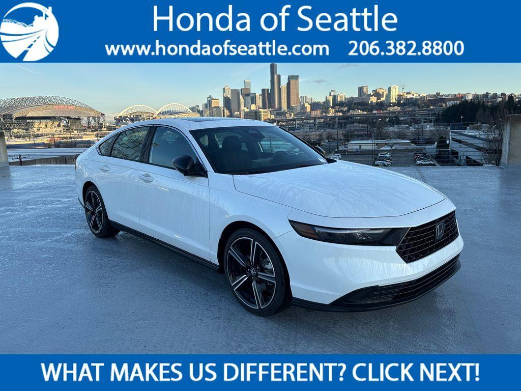 new 2025 Honda Accord Hybrid car, priced at $34,305