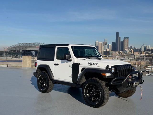 used 2021 Jeep Wrangler car, priced at $23,588