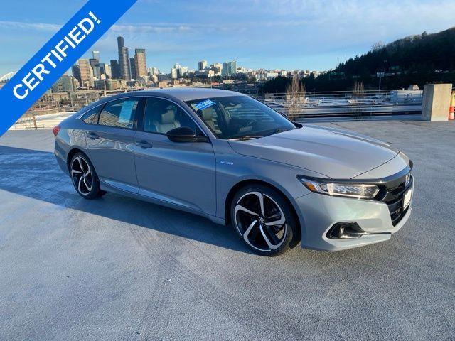 used 2022 Honda Accord Hybrid car, priced at $23,588