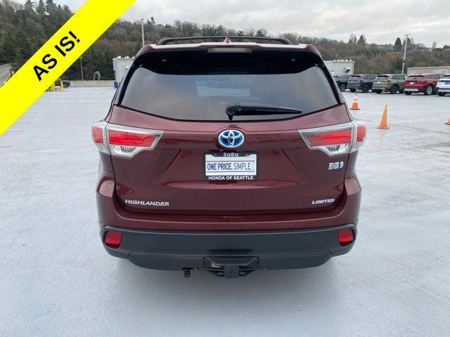 used 2015 Toyota Highlander Hybrid car, priced at $23,988