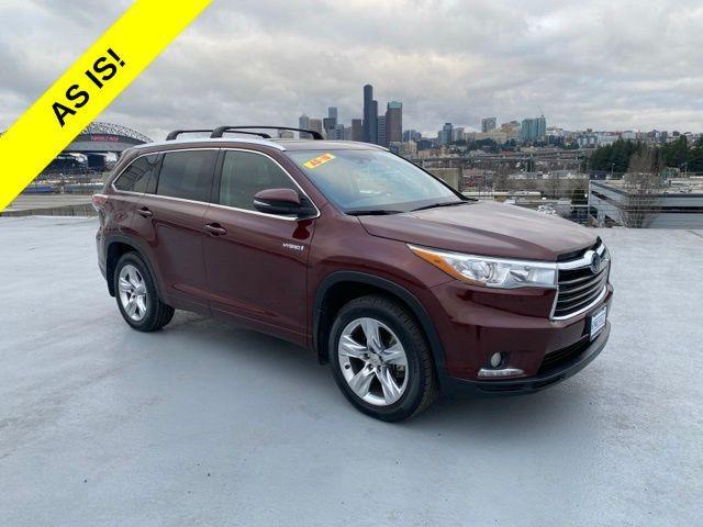 used 2015 Toyota Highlander Hybrid car, priced at $23,988
