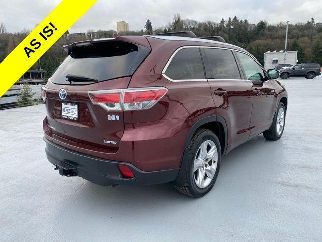 used 2015 Toyota Highlander Hybrid car, priced at $23,988