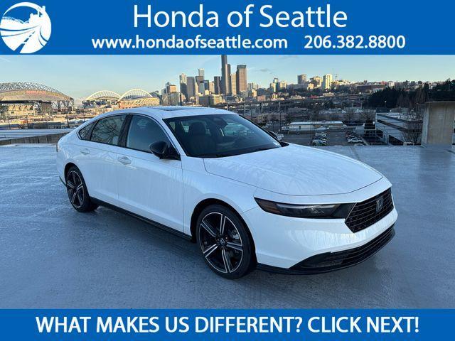 new 2025 Honda Accord Hybrid car, priced at $33,599