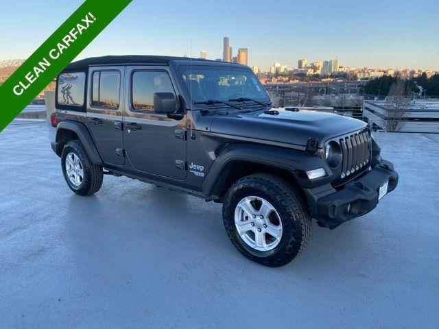 used 2021 Jeep Wrangler Unlimited car, priced at $22,588