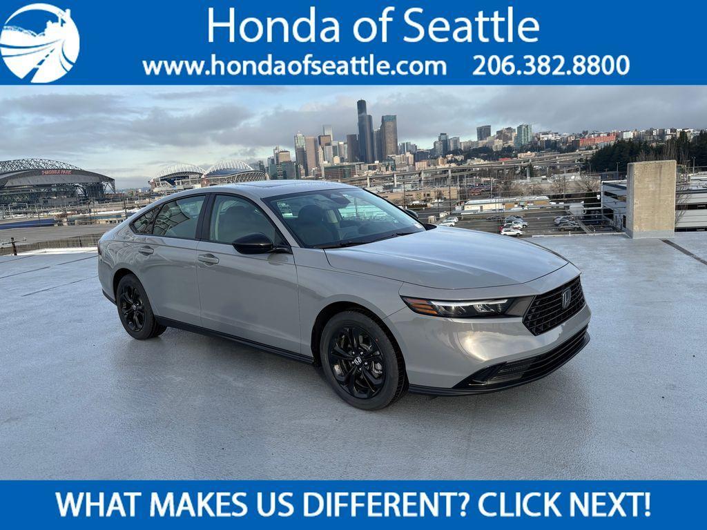 new 2025 Honda Accord car, priced at $30,996