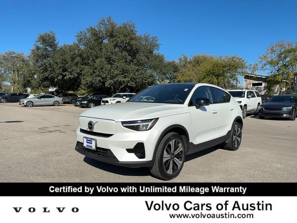 used 2023 Volvo C40 Recharge Pure Electric car, priced at $24,995