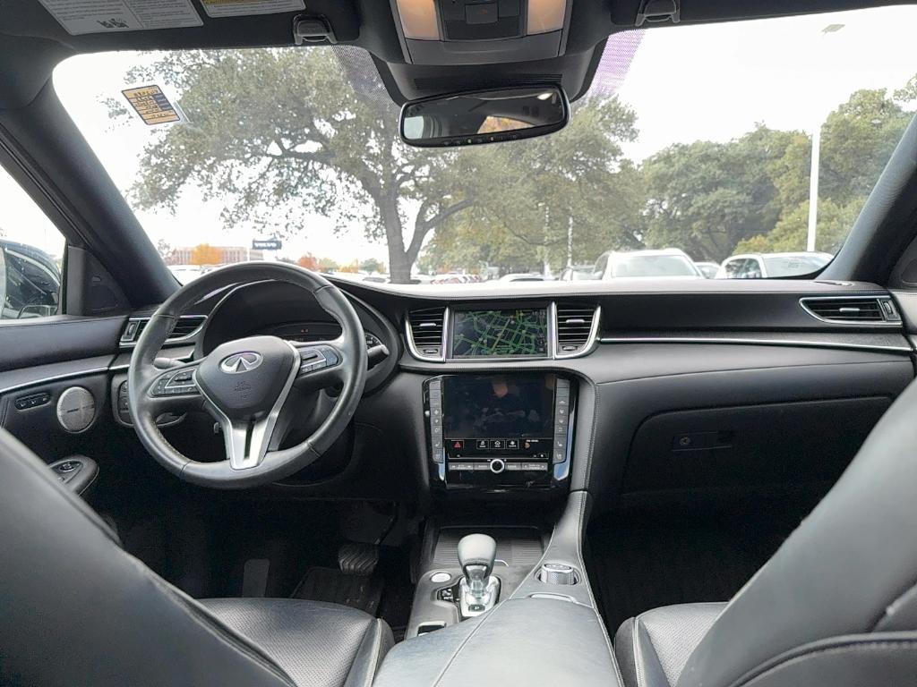 used 2022 INFINITI QX55 car, priced at $27,495