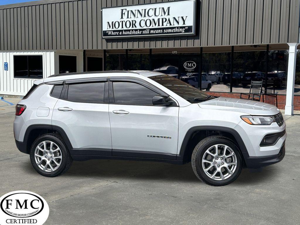 used 2024 Jeep Compass car, priced at $25,421