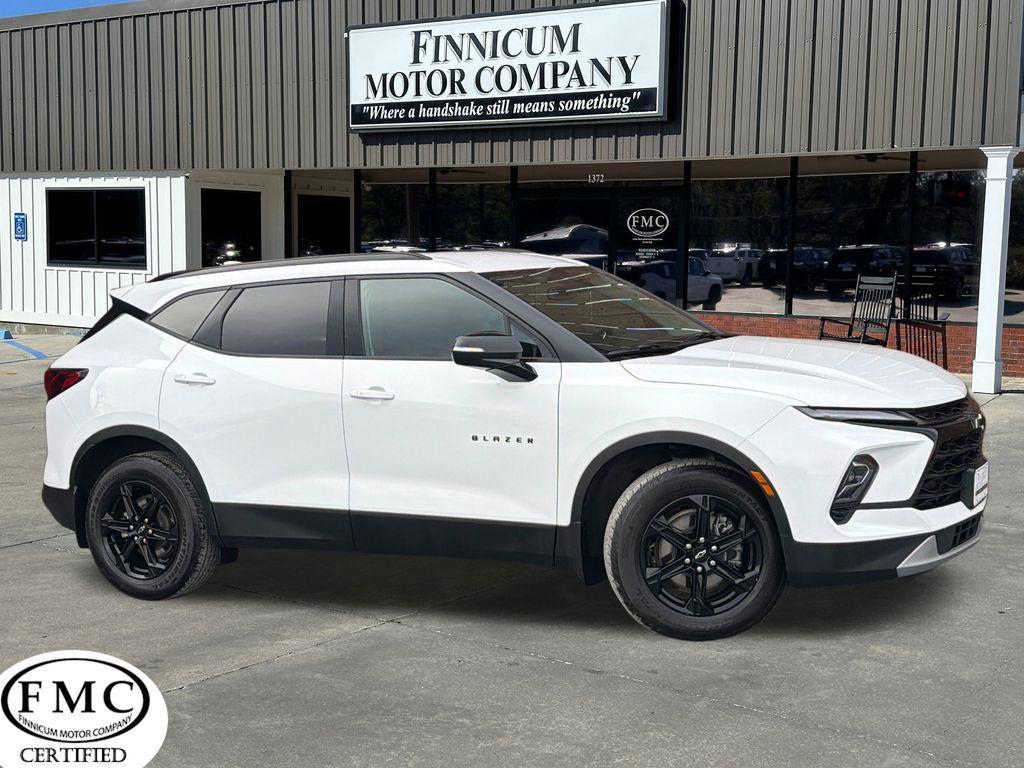 used 2024 Chevrolet Blazer car, priced at $34,632