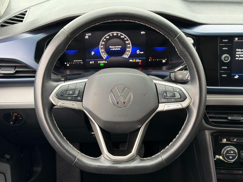 used 2024 Volkswagen Taos car, priced at $21,372