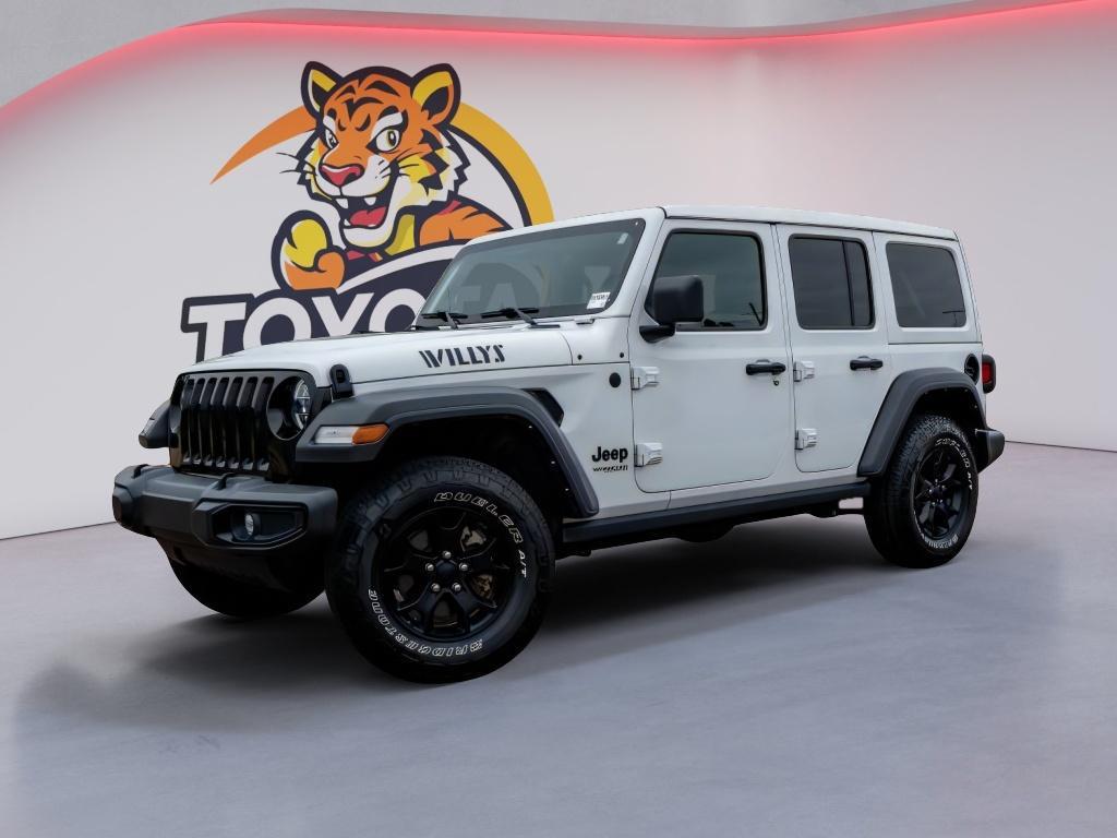 used 2021 Jeep Wrangler car, priced at $29,816