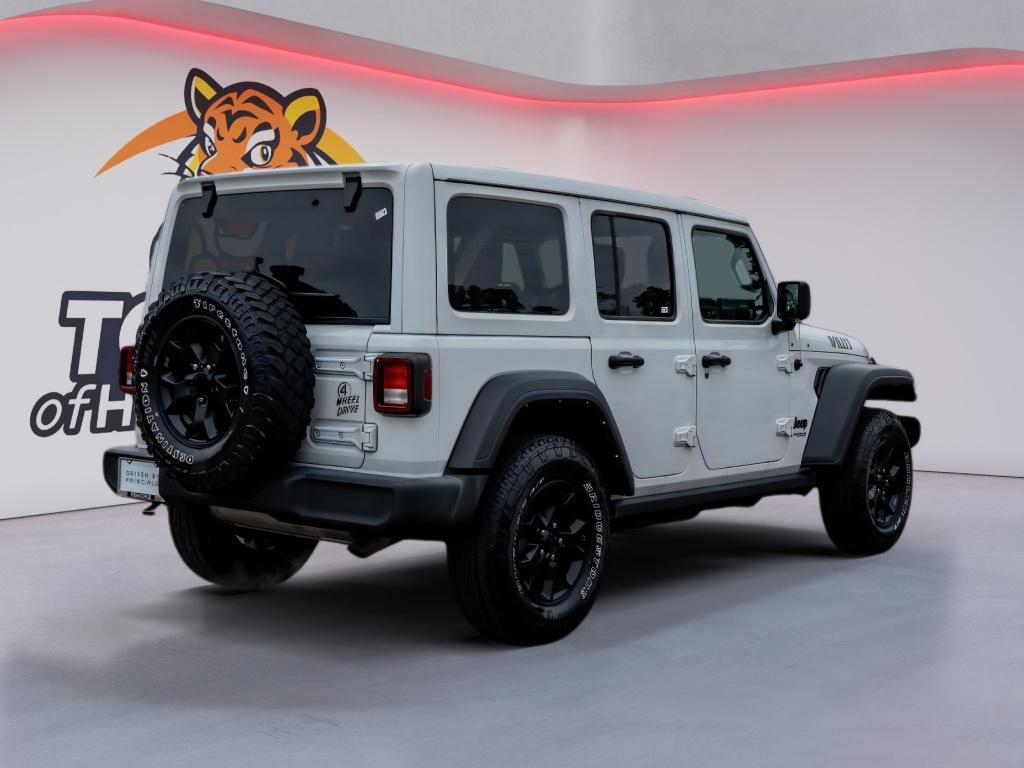 used 2021 Jeep Wrangler car, priced at $29,816