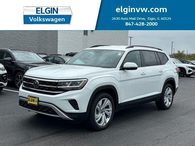 used 2021 Volkswagen Atlas car, priced at $21,575