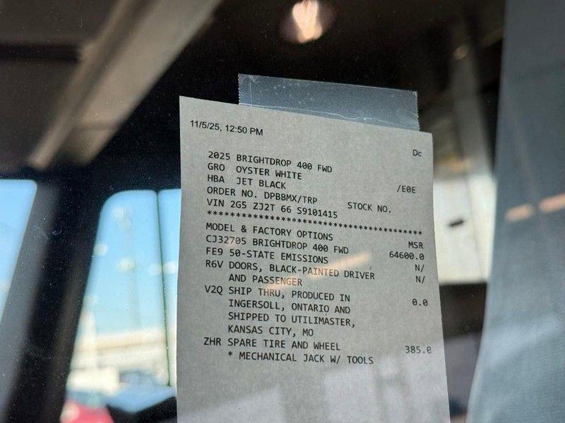 new 2025 Chevrolet BrightDrop 400 car, priced at $46,809