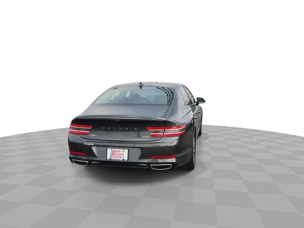 used 2023 Genesis G80 car, priced at $27,209