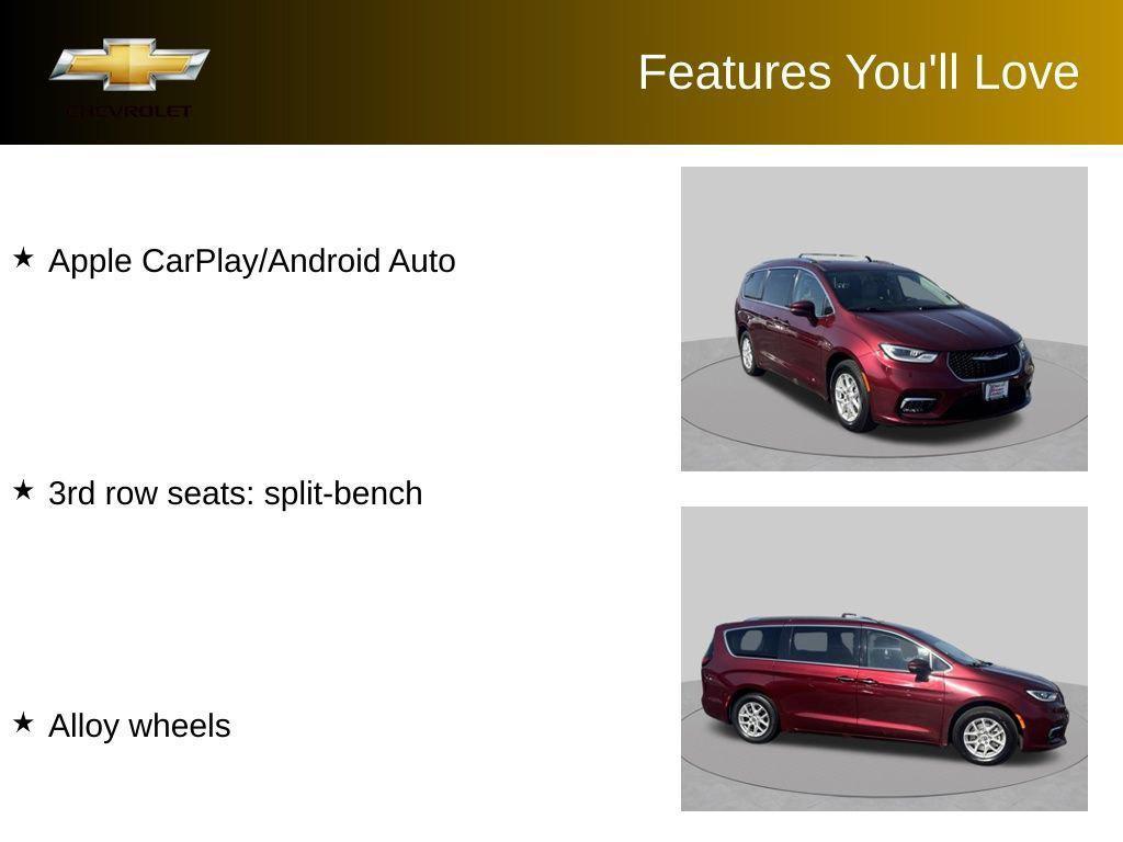 used 2021 Chrysler Pacifica car, priced at $22,457