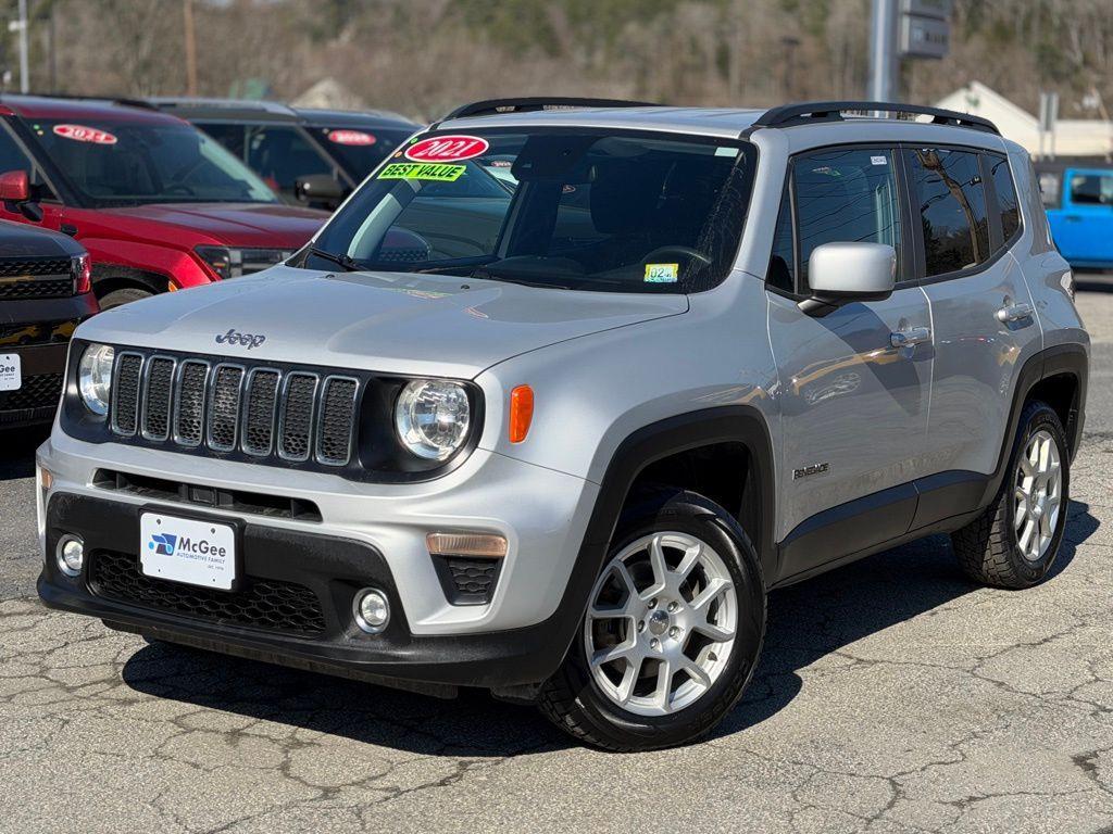 used 2021 Jeep Renegade car, priced at $14,640
