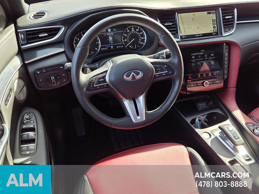 used 2025 INFINITI QX50 car, priced at $39,660