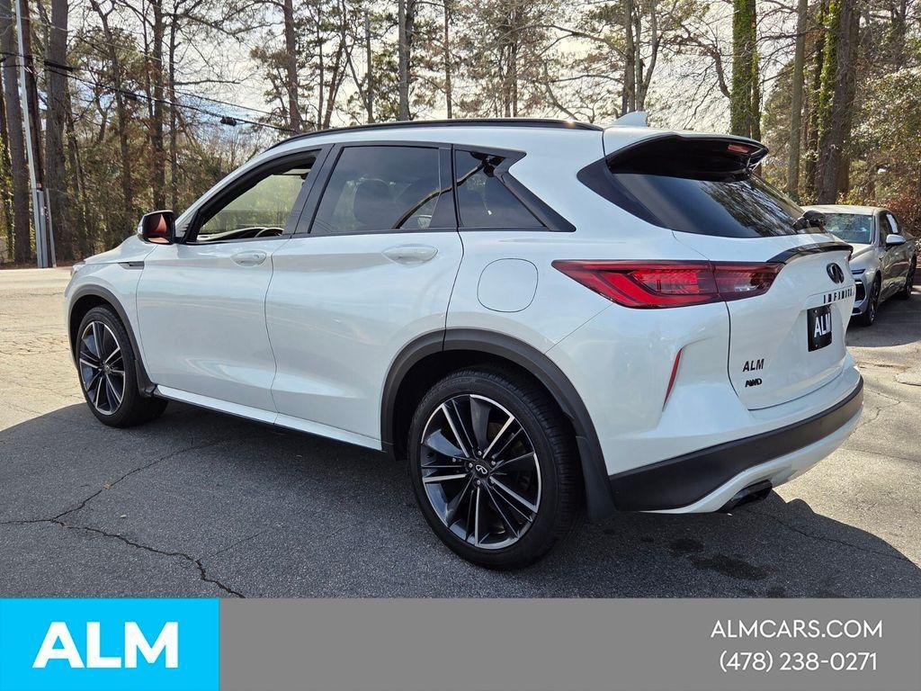 used 2025 INFINITI QX50 car, priced at $38,704