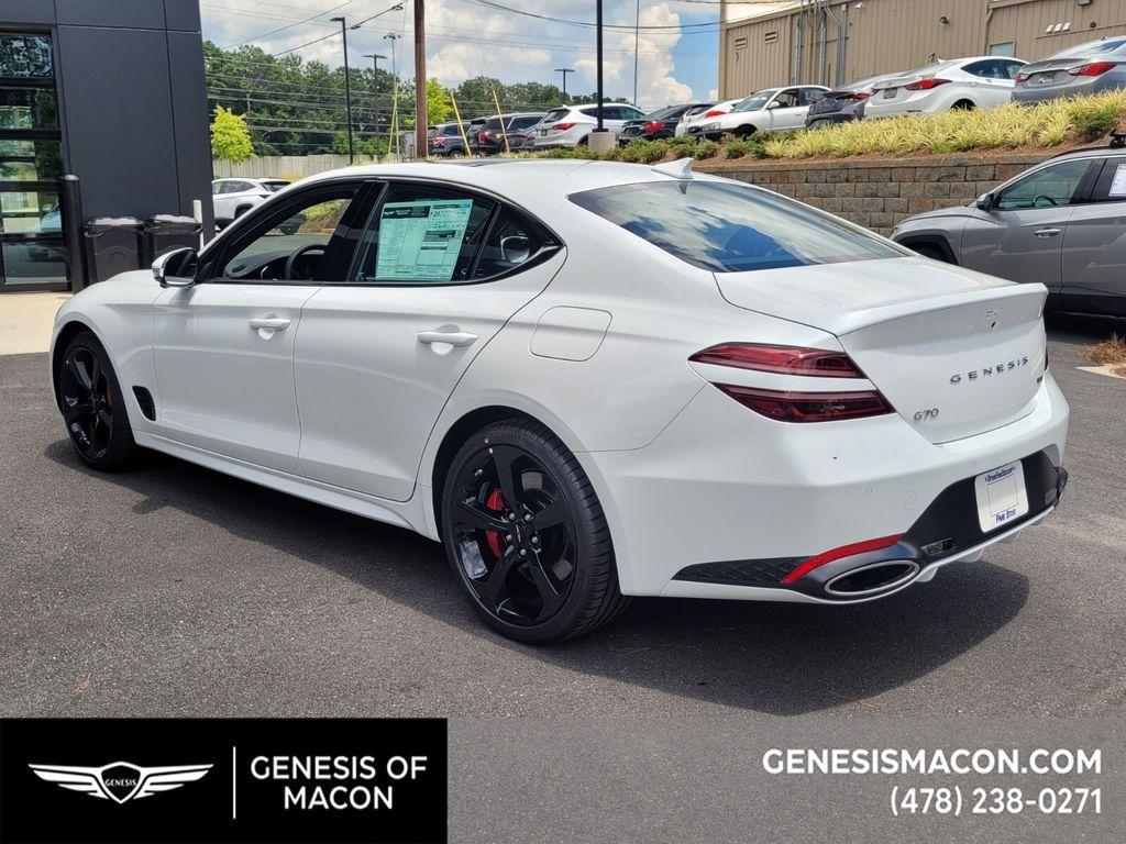 new 2026 Genesis G70 car, priced at $55,455