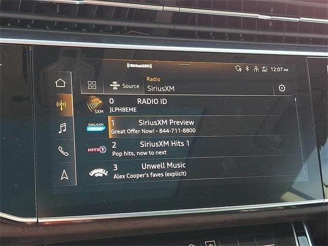 used 2023 Audi Q8 car, priced at $47,999