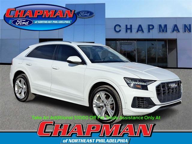 used 2023 Audi Q8 car, priced at $47,999