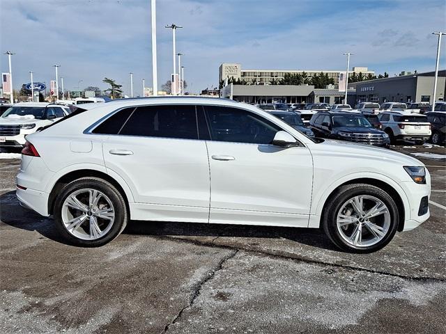 used 2023 Audi Q8 car, priced at $47,999