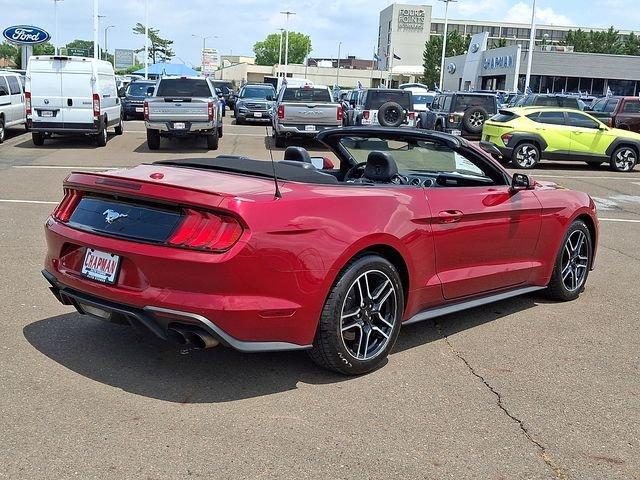 used 2021 Ford Mustang car, priced at $25,489