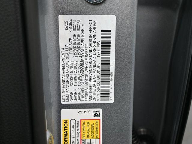 new 2026 Honda CR-V Hybrid car, priced at $38,536