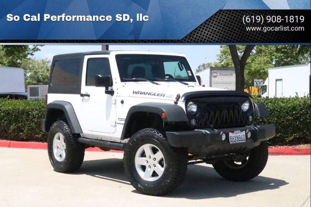 used 2016 Jeep Wrangler car, priced at $16,995
