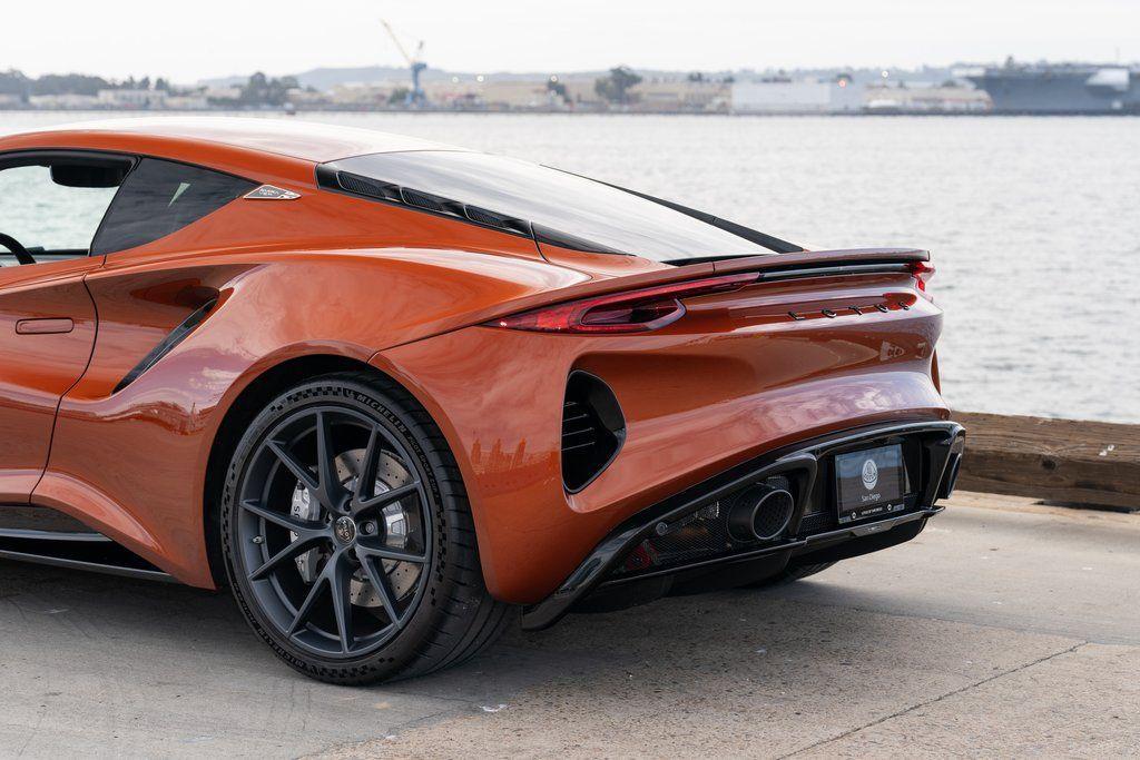 new 2026 Lotus Emira car, priced at $123,350