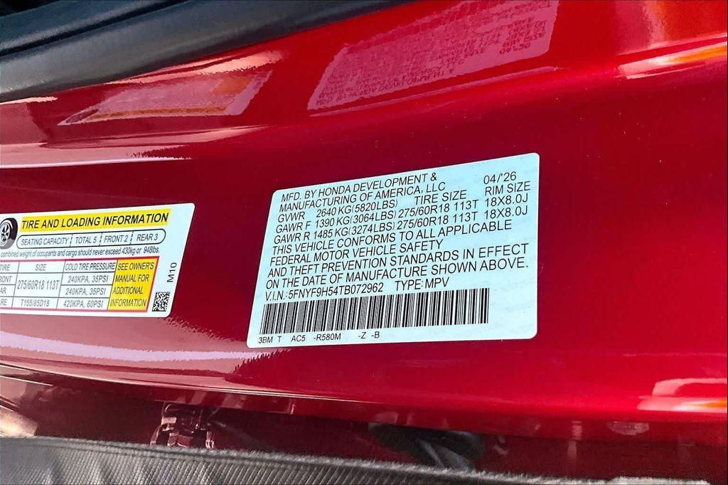 new 2026 Honda Passport car, priced at $50,600