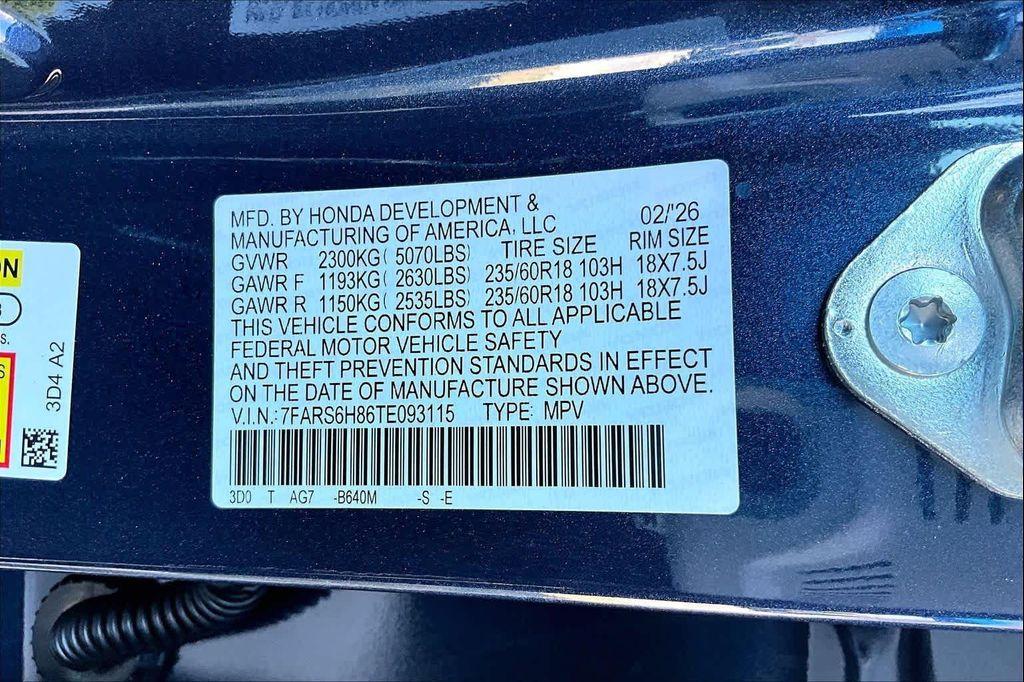 new 2026 Honda CR-V Hybrid car, priced at $40,770