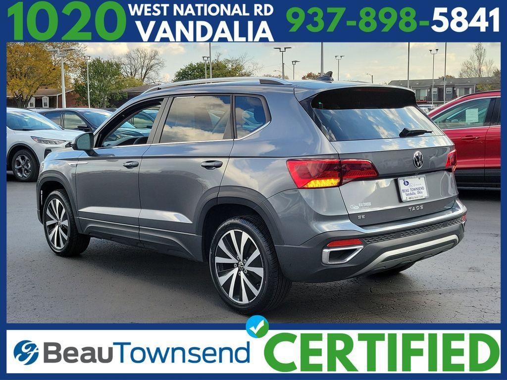 used 2024 Volkswagen Taos car, priced at $19,995