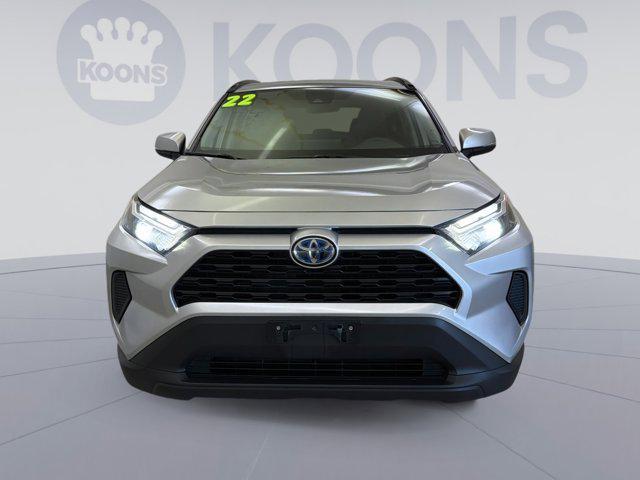 used 2022 Toyota RAV4 Hybrid car, priced at $29,780