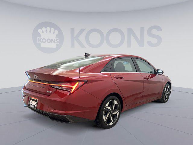 used 2022 Hyundai ELANTRA HEV car, priced at $17,219