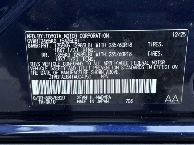 new 2026 Toyota bZ car, priced at $30,474