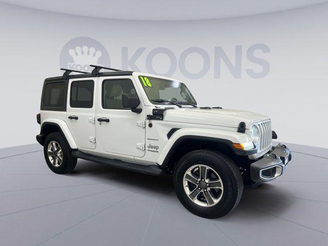 used 2018 Jeep Wrangler Unlimited car, priced at $19,437