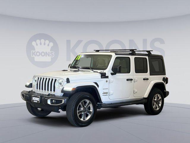 used 2018 Jeep Wrangler Unlimited car, priced at $19,437