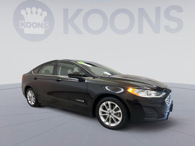 used 2019 Ford Fusion Hybrid car, priced at $13,502