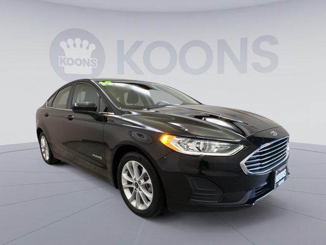 used 2019 Ford Fusion Hybrid car, priced at $13,502