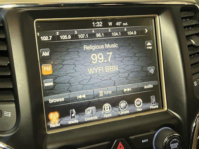 used 2017 Jeep Grand Cherokee car, priced at $18,055