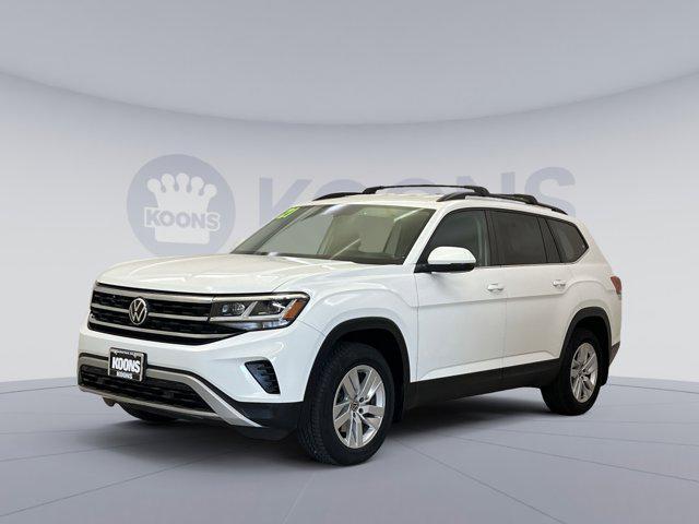 used 2021 Volkswagen Atlas car, priced at $17,000