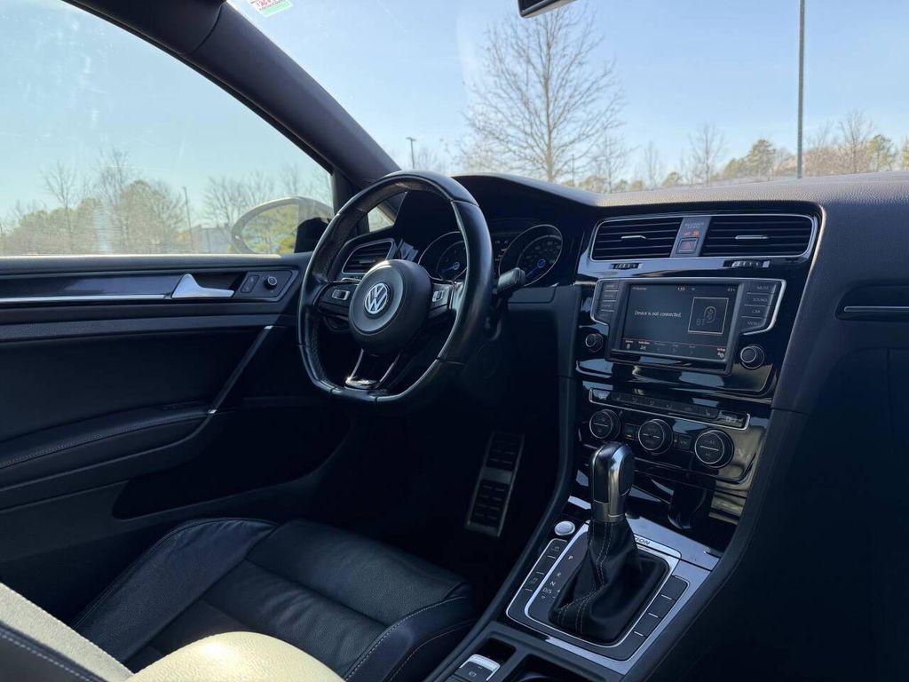 used 2016 Volkswagen Golf R car, priced at $15,300