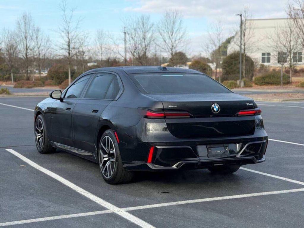 used 2024 BMW 740 car, priced at $58,000