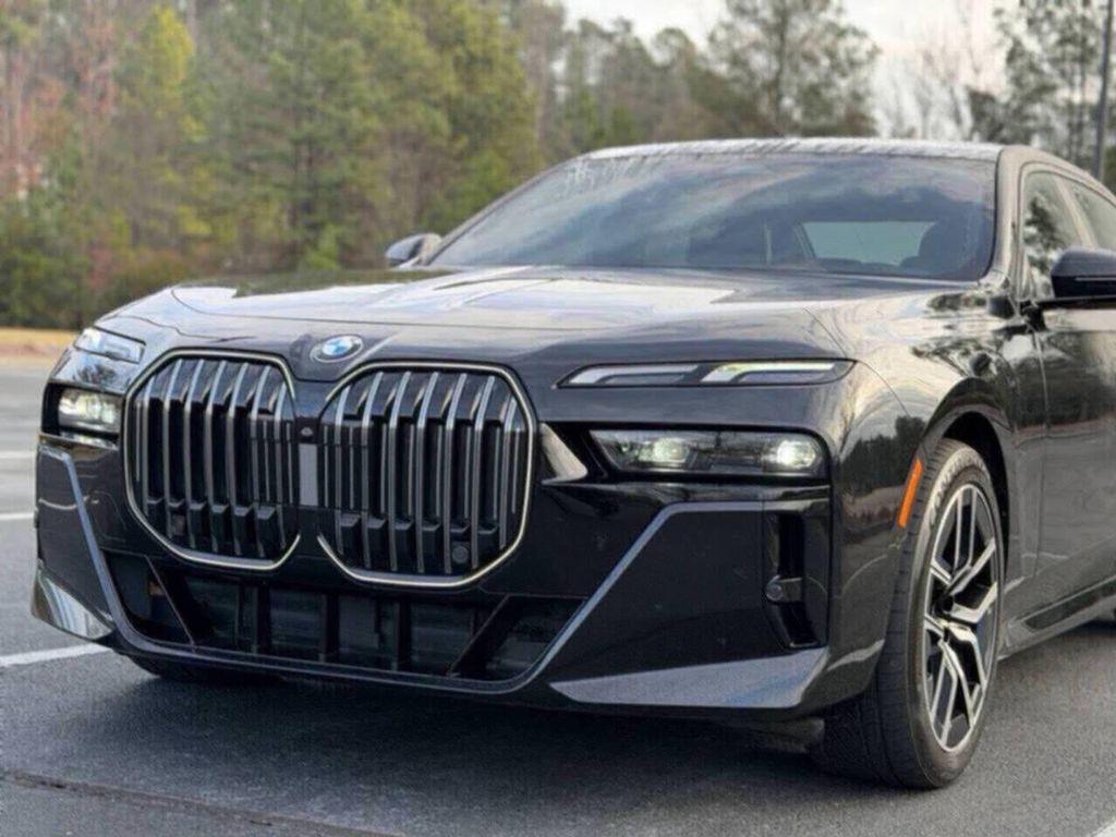 used 2024 BMW 740 car, priced at $58,000