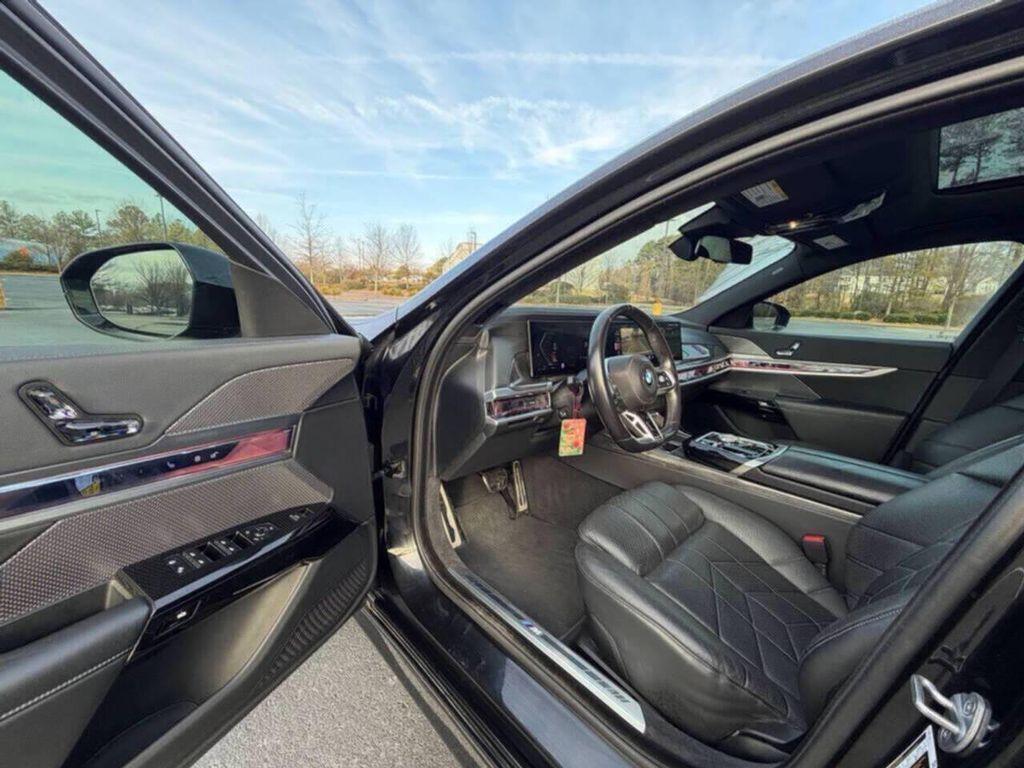used 2024 BMW 740 car, priced at $58,000