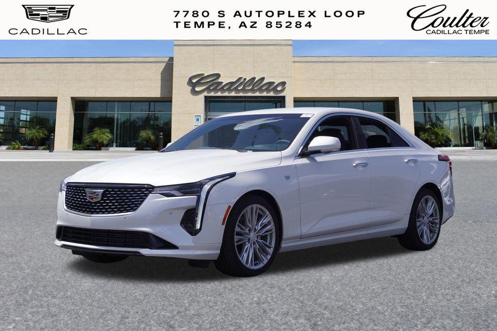 new 2025 Cadillac CT4 car, priced at $42,215