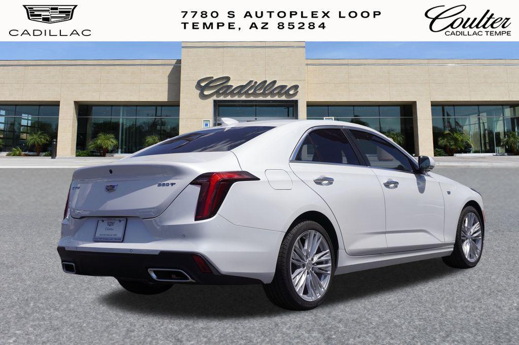 new 2025 Cadillac CT4 car, priced at $42,215